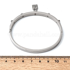 Bracelets à breloques en acier inoxydable 304&nbsp;BJEW-H644-12P