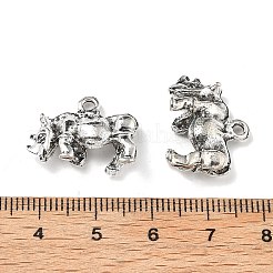 Тибетский стиль сплава подвески животные&nbsp;PALLOY-V007-01AS-01