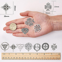 Сплавочные подвески тибетского стиля&nbsp;TIBEP-SC0001-05AS