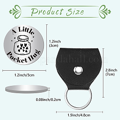 1 шт. памятные монеты из нержавеющей стали 304&nbsp;AJEW-CN0001-43G