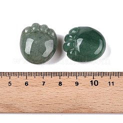 Figurines d'empreintes d'aventurine verte naturelle&nbsp;DJEW-N003-02H
