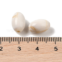 Двухцветные непрозрачные акриловые бусины&nbsp;MACR-M044-10