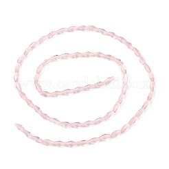 Perles en verre transparentes&nbsp;GLAA-P001-01A-07