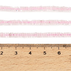 Natürlichen Rosenquarz Perlen Stränge&nbsp;GG-CBA2498-C08-01