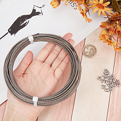 5м спиральный корсет из нержавеющей стали 201 с косточками&nbsp;DIY-GF0009-19A