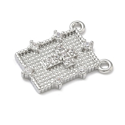 Латунные микро проложить кубического циркония подвески&nbsp;KK-C156-26P