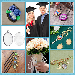 Овальный кулон своими руками kis&nbsp;DIY-PH0033-46