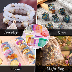 110 stücke 11 farben organzabeutel schmuck aufbewahrungsbeutel hochzeitsbevorzugung party mesh kordelzug geschenk&nbsp;OP-TA0001-05