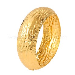 Bracciali rigidi da donna in acciaio inossidabile 304 testurizzato con cerniera.&nbsp;WG45BC2-01