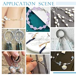 160 шт. 4 стиля 925 бусины-трубочки из стерлингового серебра&nbsp;STER-PH0002-28