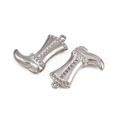 Подвеска из нержавеющей стали 304 со стразами&nbsp;STAS-B167-19P