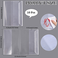 10шт. пластиковые обложки для книг&nbsp;OFST-WH20816-004C