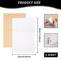 Schaumstoff-Stempel-Plakatkarton&nbsp;LS-DIY-WH0387-49B