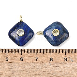 Крашеные природные лазурит подвески&nbsp;G-K372-05G-09