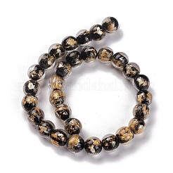 Ручной золотой песок бусины бисер нитей&nbsp;LAMP-C010-01B