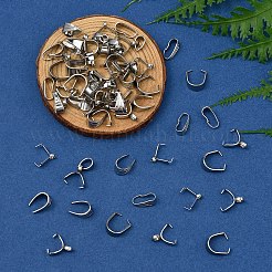 60 шт. 6 стиля защелкивающихся дужек из нержавеющей стали 304&nbsp;STAS-YW0002-83