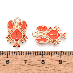 Подвески из сплава морских животных с эмалью&nbsp;X-ENAM-T022-34I