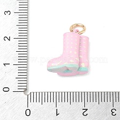 Pendentifs d'émail en laiton &nbsp;KK-CBA1122-01G-03