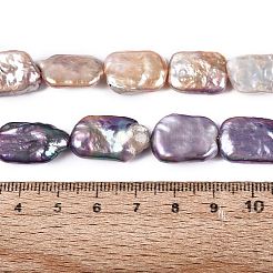 Natürliche Barock Keshi Perlen Stränge&nbsp;PEAR-S020-D13