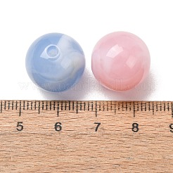 Zweifarbige Acrylperlen in Edelsteinoptik&nbsp;AC-CBA7B05-06