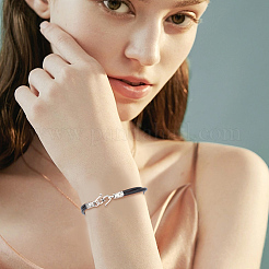 100 шт. наконечники для шнура из сплава в тибетском стиле с 100 шт. застежками в виде крючка и S-образного крючка&nbsp;TIBE-NB0001-28