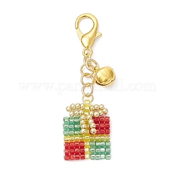 Weihnachtsgeschenk handgemachte Glasperlen Anhänger Dekorationen&nbsp;HJEW-MZ00350-04