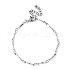 Браслеты из витой цепочки из нержавеющей стали 304 для женщин&nbsp;BJEW-JB11837