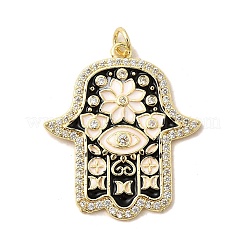 Латунные микро проложить кубического циркония подвески&nbsp;KK-I378-17G