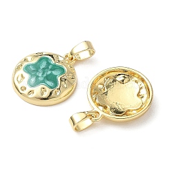 Латунь эмаль подвески&nbsp;KK-I371-30G-03