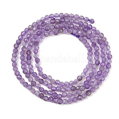 Природный аметист нитей бисера&nbsp;G-B171-C02-2mm