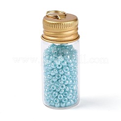 Contenitori di perle di bottiglia di vetro trasparente&nbsp;AJEW-WH20048-44G