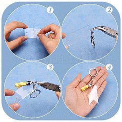 Набор для самостоятельного изготовления брелока с кисточками&nbsp;DIY-TA0009-41