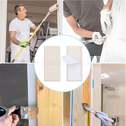 16 pieza de placa de relleno de orificio para borde de puerta de madera contrachapada&nbsp;DIY-CP0014-15B