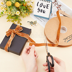 Односторонние бархатные ленты&nbsp;OCOR-WH0080-14E-01