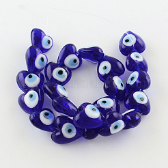 Cardiaques mauvais œil brins de perles au chalumeau&nbsp;LS-LAMP-R119-01