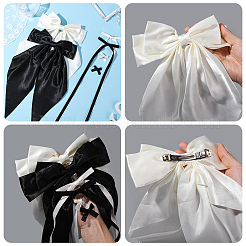 6 стиль бант полиэстер заколки для волос&nbsp;PHAR-SP0001-22A