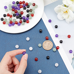 Kit fai da te per realizzare braccialetti elastici con pietre preziose rotonde&nbsp;DIY-SC0014-42