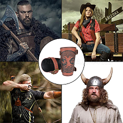 Браслет из шнура дерева жизни из искусственной кожи&nbsp;AJEW-WH0342-88B