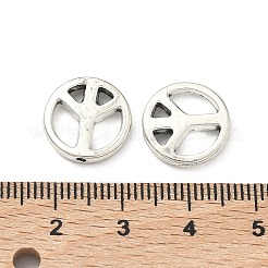 Сплавочные овальные бусины тибетского стиля &nbsp;TIBEB-A14187-AS-RS