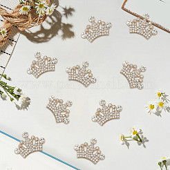 30 шт. кабошоны из стразов из сплава цинка&nbsp;FIND-SC0019-86