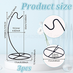 Стенды для демонстрации железных украшений&nbsp;LS-ODIS-WH0025-228B-EB