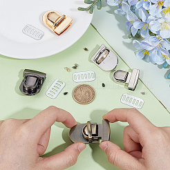 4 сумка 4 цвета дугообразные замки для кошельков из сплава&nbsp;FIND-NB0006-43