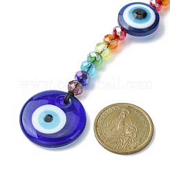 Decorazioni pendenti con perline di vetro&nbsp;HJEW-JM01125