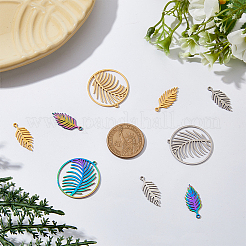 12 шт. 6 стиля подвески из нержавеющей стали 201&nbsp;STAS-DC0013-81