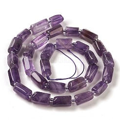 Abalorios de amatista natural hebras&nbsp;G-M403-B23
