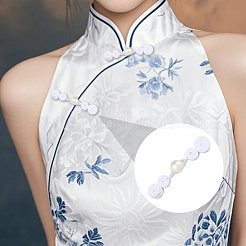 12 шт. пряжка из полиэфирной смолы для китайского торжественного платья&nbsp;DIY-CY0001-86B