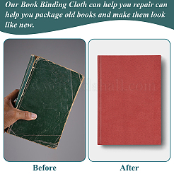 2 foglio 2 colori copertine per libri in finta pelle scamosciata&nbsp;DIY-CP0011-10A