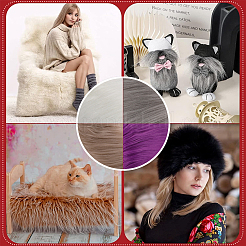 Костюм бороды гнома из искусственной шерсти&nbsp;OCOR-WH0078-101B