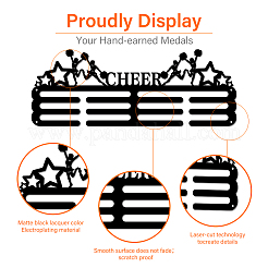 Спортивная тема железная вешалка для медалей настенная стойка для дисплея&nbsp;ODIS-WH0021-613