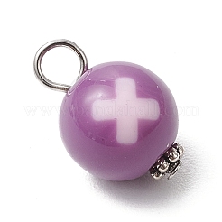 Подвески из сплава и акрила&nbsp;PALLOY-JF03884